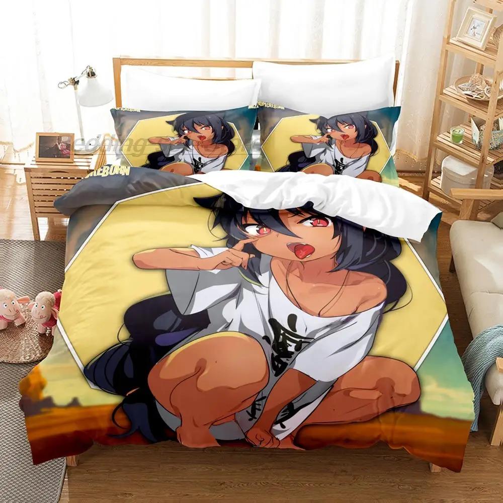 Jahy-sama Wa Kujikenai Bedding Set Single Twin Full Queen King Size Bed Set Aldult Kid Bedroom Duvetcover Sets 3D Print Anime