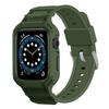Für Apple Watch Series 10 42mm Armband Weiches TPU Uhrenarmband mit integriertem Uhrengehäuse