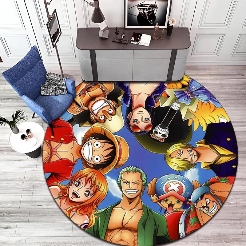 Scimmia D Carina. Tappeto Luffy dal manga giapponese ONE PIECE è morbido, per la casa, la camera da letto, decorazione zerbino, e tappeto antiscivolo E2