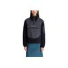 Adidas Terrex X And Wander Collaboration FW23 Outdoor Sports Crew Neck Half Zip Sweatshirt Women Sweatshirt Black IB4815