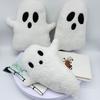 Halloween Gift White Ghost Venue Furniture Accessories Funny Ghost Pillow Plush Toys