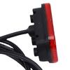 Red Scooter LED Tail Light Cycling Tail Light for Kukirin G2 Pro DB Electric Scooter Night Riding