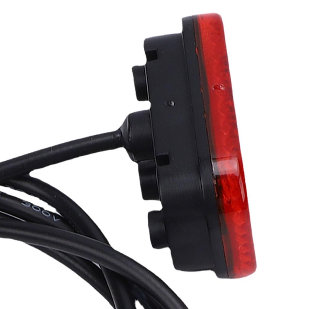 Red Scooter LED Tail Light Cycling Tail Light for Kukirin G2 Pro DB Electric Scooter Night Riding