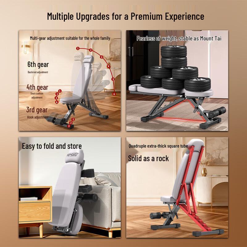 Multi-functional Adjustable Dumbbell Bench