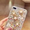 Glitter Rhinestone Phone Case compatible with For iPhone 17 16 15 14 13 12 11 Pro Max Air mini 16e 8 7 Plus X XS XR Crystal Floral Bear Design Cover
