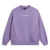 Li Ning Outdoor CF Soft Skin-Friendly Water-Resistant Loose Round Neck Sweatshirt Women Sweatshirt Mineral-Purple AWDW172-4