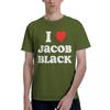 Jacob Black Twilight 100 Cotton Casual Breathable Confortable Cute Mens TShirts Men TShirt