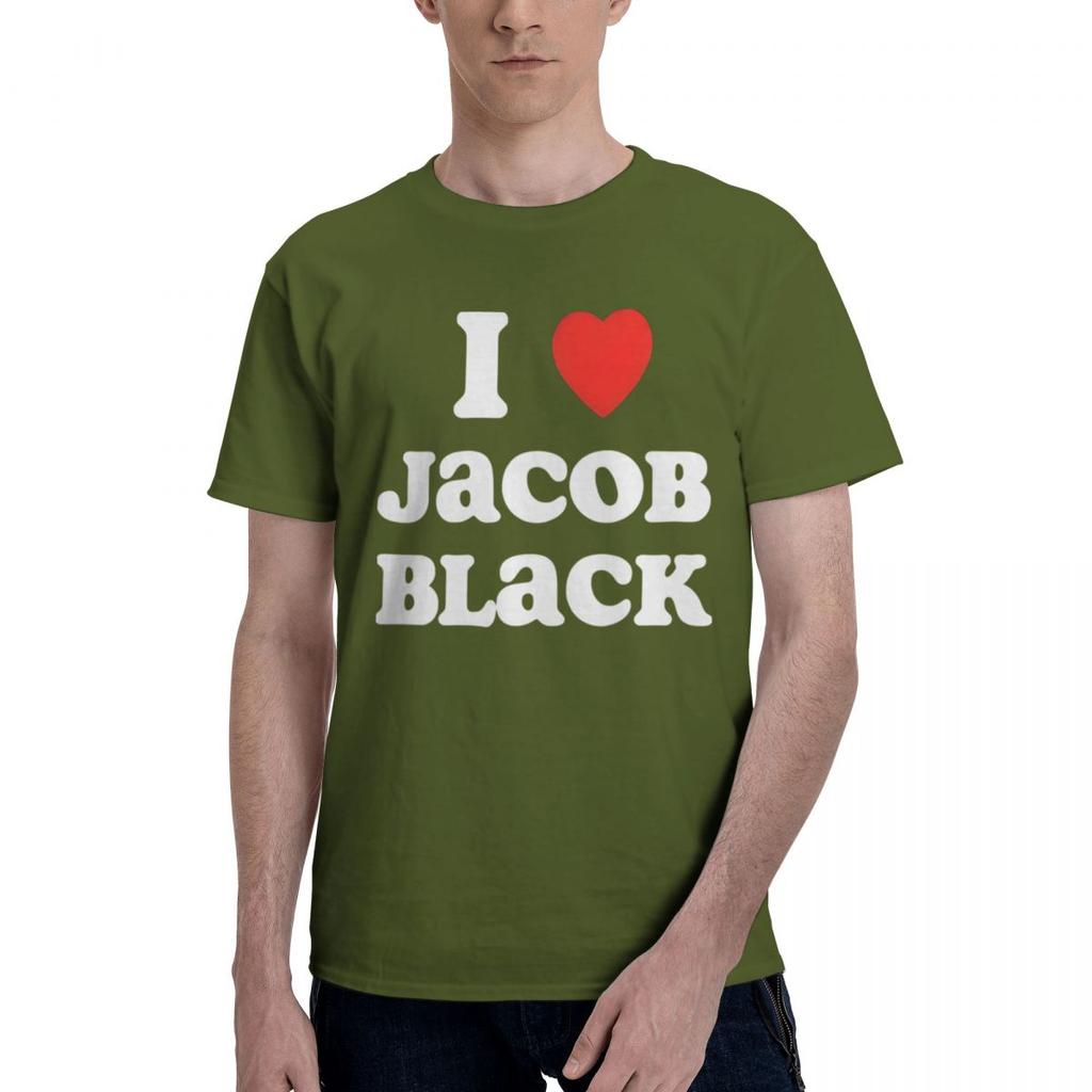 Jacob Black Twilight 100 Cotton Casual Breathable Confortable Cute Mens TShirts Men TShirt