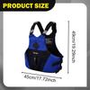 Gilet de Kayak Adulte Gilet de Sauvetage Polyvalent pour Canoë Sports Nautiques Kayak S bleu foncé