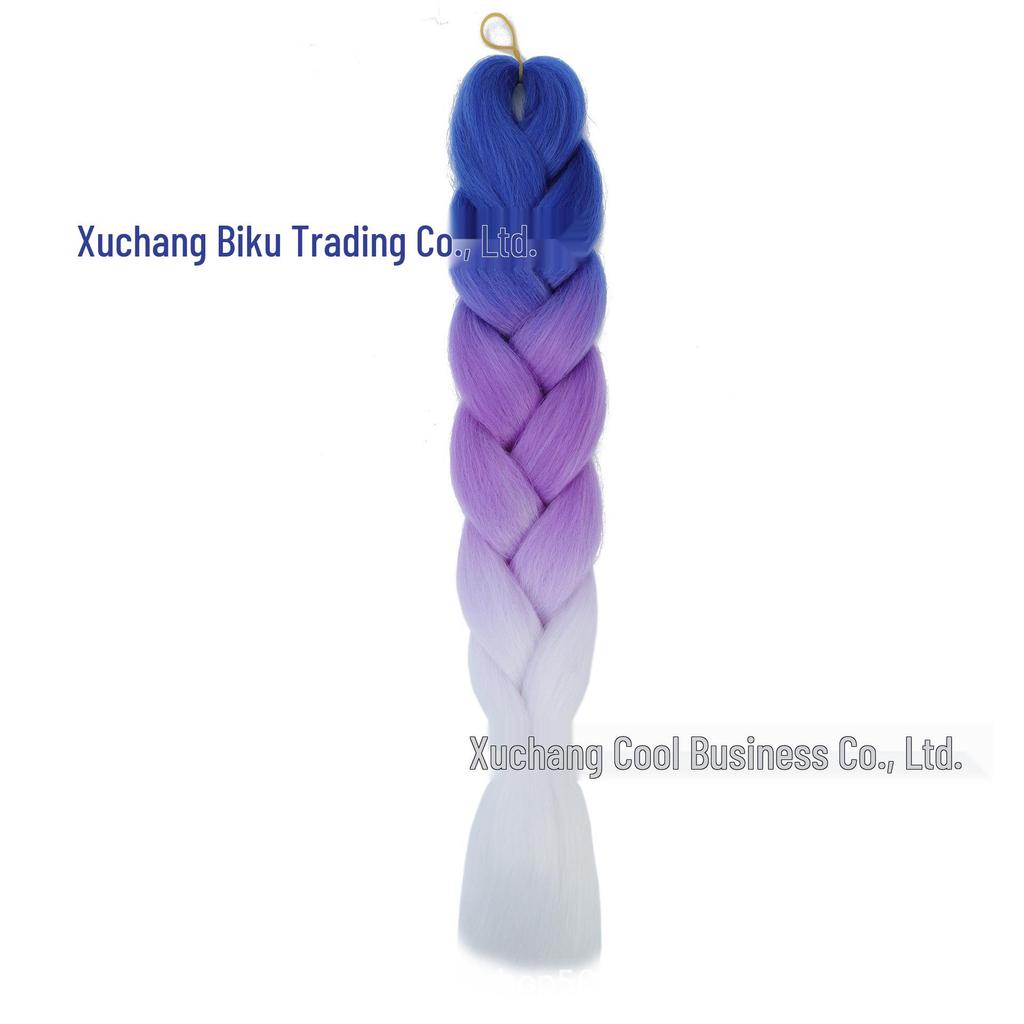 Three, Four, Five-Color Gradient High-Temp Fiber Jumbo Braid Material