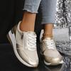 Plus-size Single Shoes Women's 2025 New Four-season Sneakers Korean Version of Trendy Women's Shoes