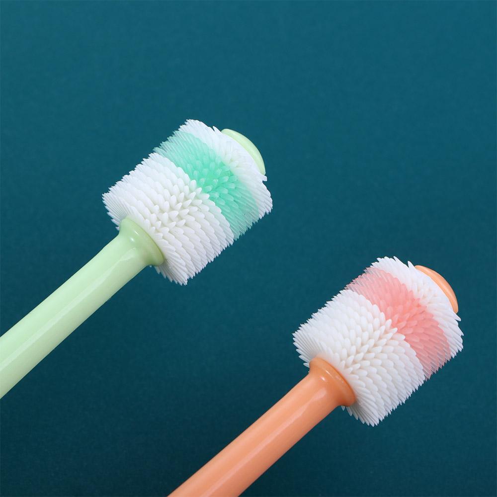 Cleaning Oral Care Brush Baby Training Teeth Brushes Kids Teeth Care 360 Degree Silicone Toothbrush