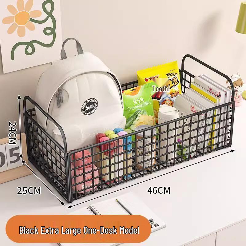 Compact Storage Cart with Casters for Bags, Backpacks, Books, and More