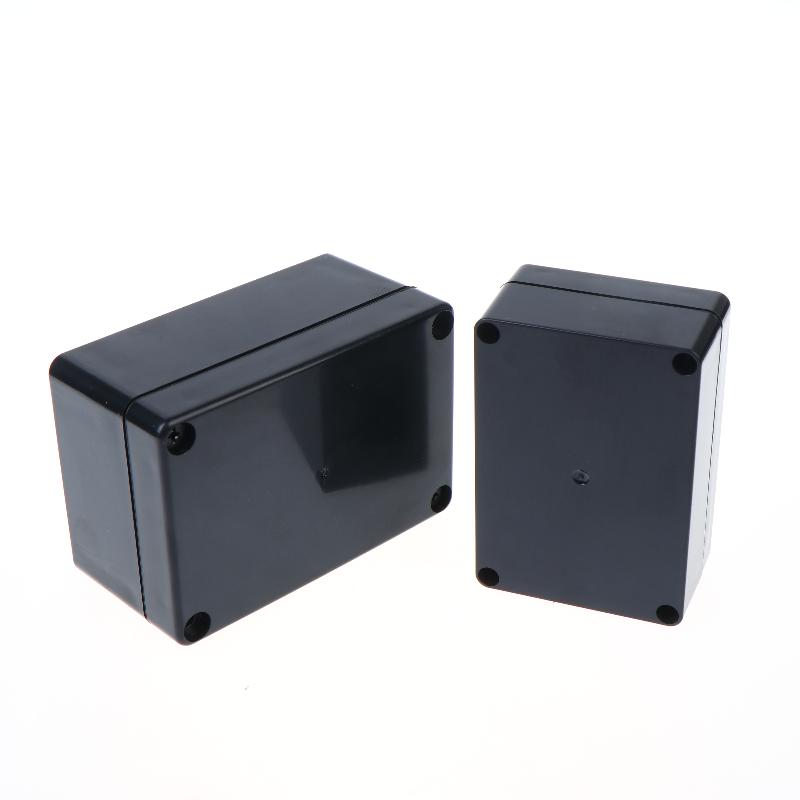 1/3 Stück Kunststoff Elektronik Projekt Instrumentengehäuse Ip65 Wasserdicht Schwarze Anschlussdose Outdoor Behälter Stromgehäuse Werkzeuge