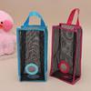 Home Practical Organizer Recycle Hanging Holder Garbage Bag Storage Breathable Mesh Plastic
