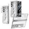 Case for Samsung Galaxy Z Fold7 5G, with Stand, Silver