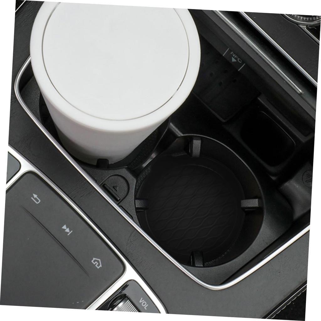 HEALEEP Silicone Drink Car Cup Holder Suitable for Home and Car 4-Pack Coasters, Heat-Insulated, Non-Slip, Reusable, Multi-Purpose Placemats, Use.