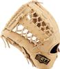 ZETT Winning Road Softball Pastel Brown Size 7 Glove, All-Around, Left-Handed Throw, (3200), (BRGB33530F)