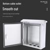 Stainless Steel Outdoor Waterproof Electric Distribution and Meter Box Set for Home Use