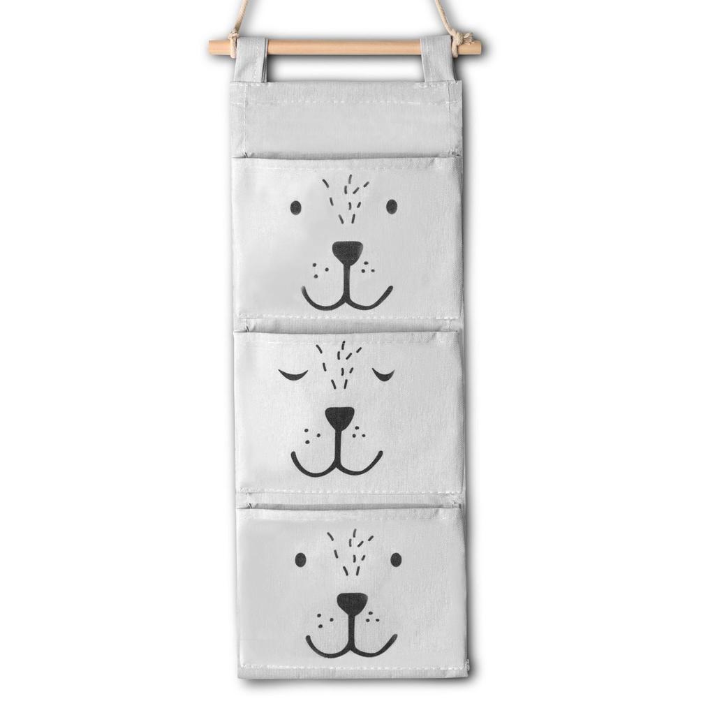 Nukido Nk-403 Hanging Toy Organizer - Gray