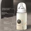 Milk Warmer Portable Baby Bottle Warmer with One-Button Control USB Rechargeable Wireless Milk Heater No Water Needed Intelligent Temperature Control