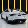 ACB1 1:36 BMW M4 CSL Sport Car Alloy Diecast Car Model Toy With Pull Back For Children Gifts Toy Collection D163
