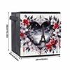 The Iron Tower In Love 5D Diamond Painting Storage Basket Full Round Drill Mosaic Diamond Embroidery Cross Stitch Kits Home Decor Home Decor