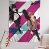 Given Anime Tapestry Tarot Hippie Wall Hanging Dormitory Wall Art Sheet for Bedroom Living Room Home Decor Design