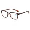 Men's Square Frame Myopia Glasses Ultra Lightweight Simple Comfort Minus Diopter Eyeglasses Women's Eyepieces Diopter To -4.0