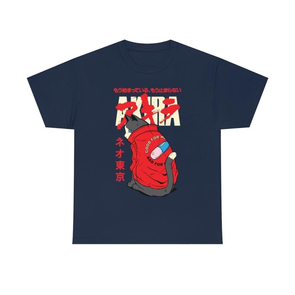Akira cat new TShirt 1988 Japanese Anime FilmAkira Goodgraphic tee M