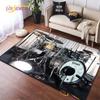Fashion Brand Drums Carpet for Living Room Bedroom Rugs Kids Kitchen Door Unslip Floor Mats Birthday Gift Photography Props Rug