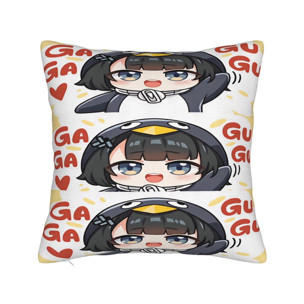 Pillow Case Gugugaga Penguin Arknights Endfield Comfy Pillow Cover For Sofa Car Home Decor Novelty Pillowcases