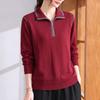 YUZHAOLIN Women's Autumn/Winter Knit Polo Sweater