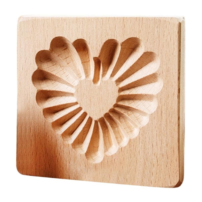Premium Beechwood Cookie Molds For Healthy Baking With Smooth Finishes And Easy Releases Perfect For Family Kitchen