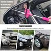 2Pcs Car Window Mini Squeegee, Portable Tiny Car Side Mirror Squeegee Retractable Car Windshield Wiper To 39.5 In Windshield Squeegee For Car Windows