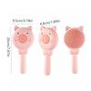 Automatic Cleanup Massage Hair Brush Retractable Scalp Massage Comb Air Cushion Hair Comb  Girls