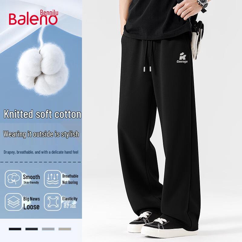 Baleno Men's American High Street Loose Fit Casual Pants
