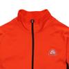 Nike Stand Collar Zippered Fitted Long-Sleeve Jacket Men Outerwear Orange-Red DV9221-633