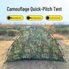 OEING Portable Camouflage Outdoor Camping Tent