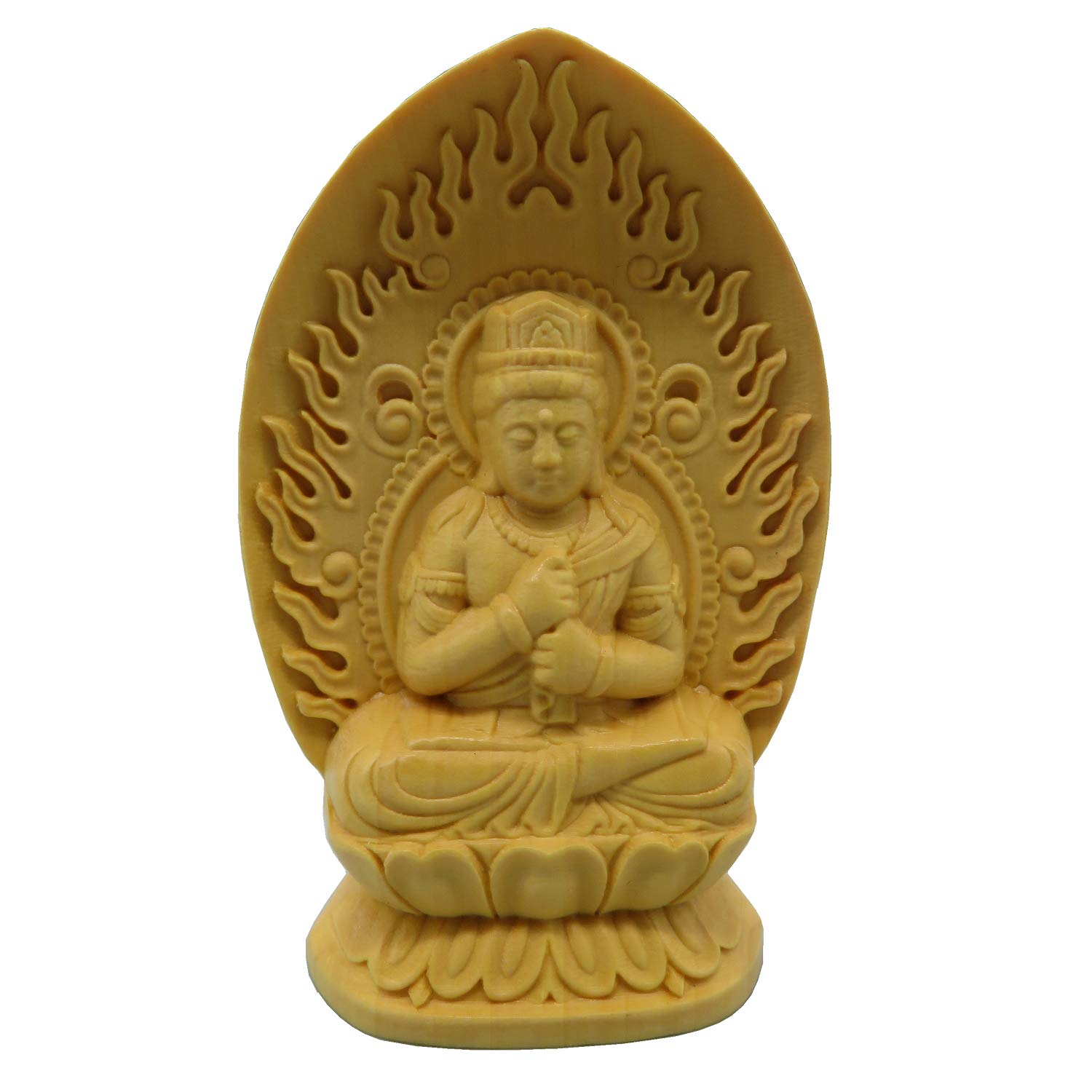 

хранитель деревянная миниатюрная Будда Товар без бренда, божество, резьба, (Махавайрочана)