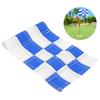 Checkered Hole Pole Cup Flags Backyard Practice Putting Green Flags Flagsticks