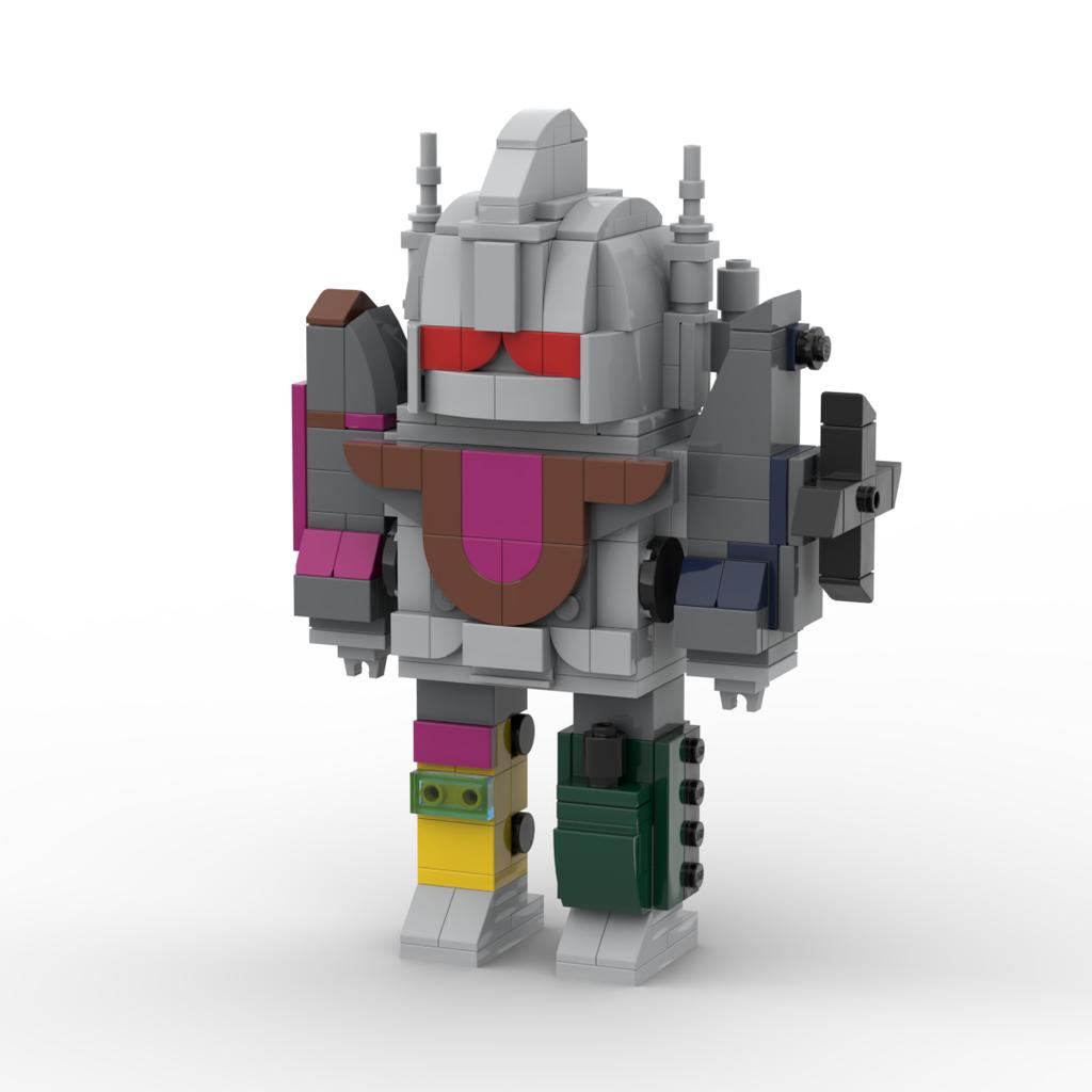 *Transform Auto Robot Brickheadz * Star Scream Jazz Prime DIY Enlighten MOC Block Brick set,Compatible With
