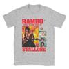 Rambo First Blood TShirt Beach  Leisure TShirts Cotton ONeck Plus Size Tees Short Sleeve Vintage Tops