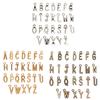 Silver/Gold 26Pcs Alphabet A-Z Pendents Letters Diy Jewelry Findings Charms