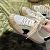 Soft Leather Female Stars Retro Old Small Dirty Shoes New Fashion Versatile Casual Board Shoes German Training Shoes