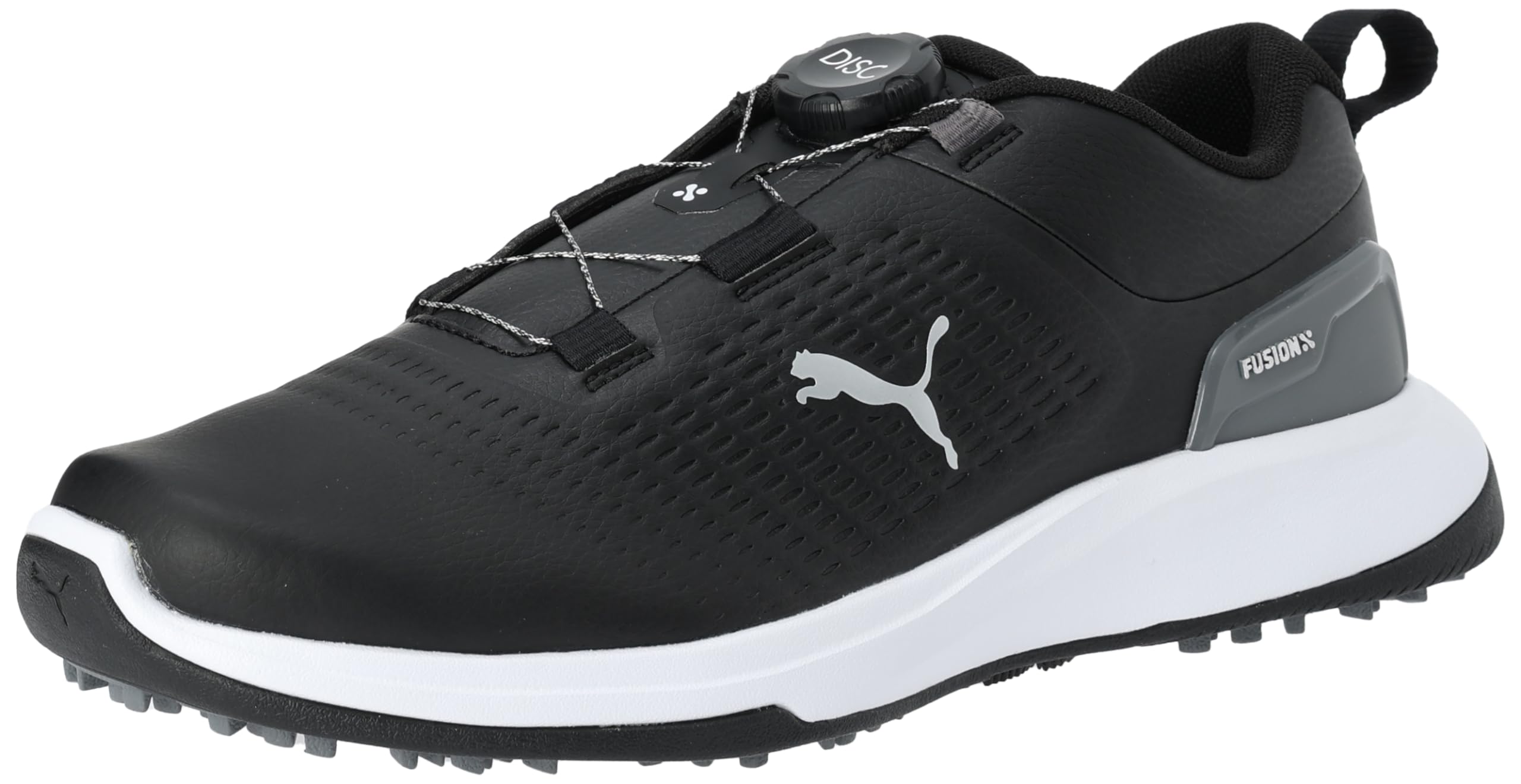 

Бесшипованные гольф-обувь Grip Fusion Flex GOLF Puma Серый см [PUMA] Disc/379211/PUMA Мужской Черный/Серый 27.5