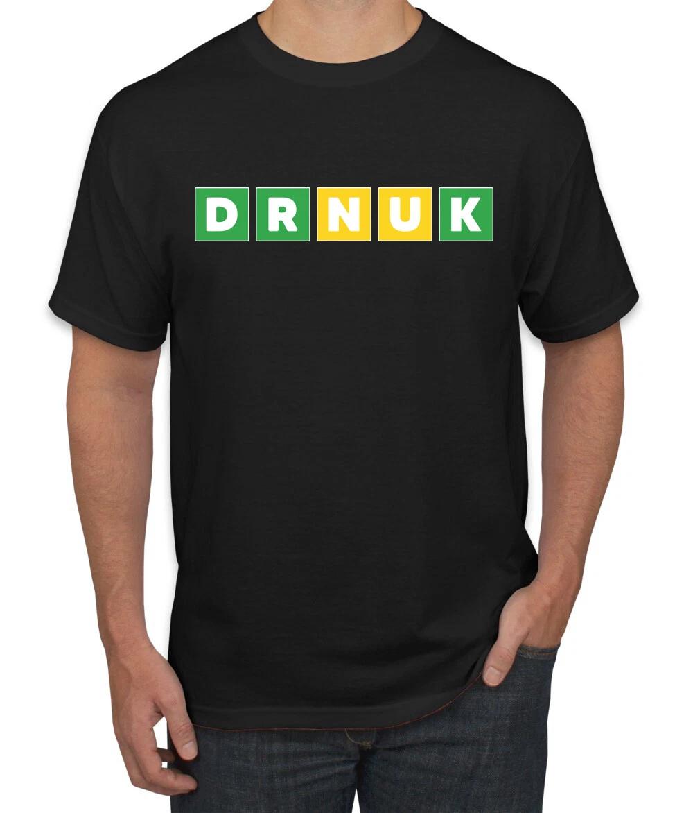 Drunk Mispelled Word Game Drinking Men Graphic T- Shirt 2XL