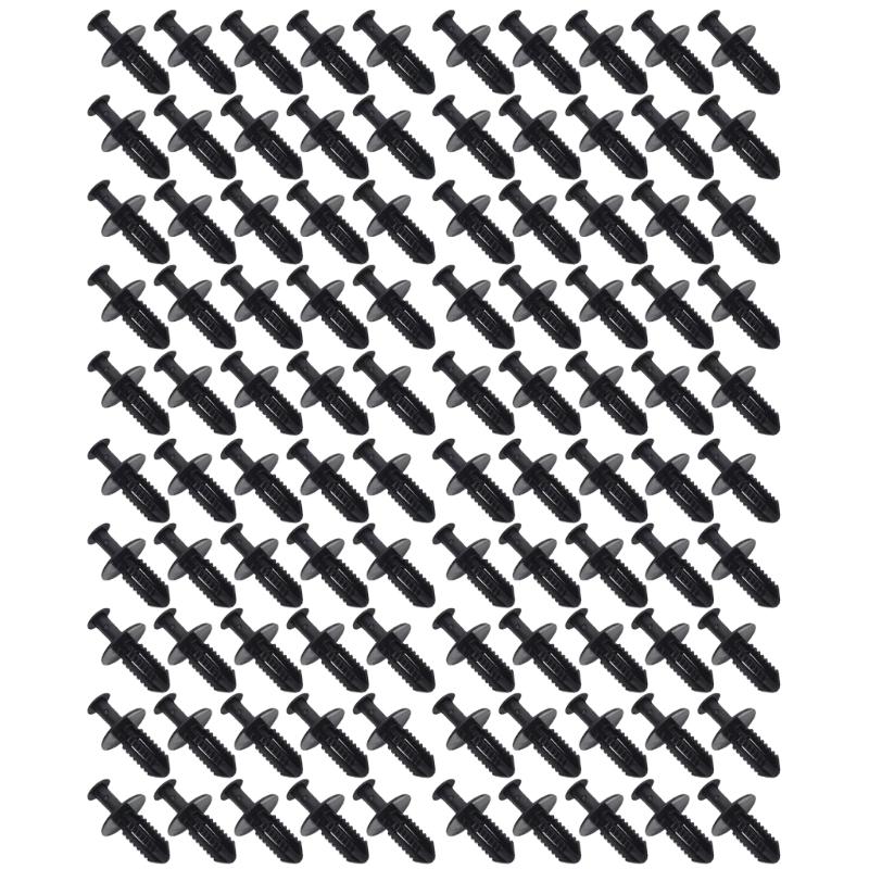 

100pcs Bumper Fastener Fixed Clamp A1249900492 1249900492 for C Class Wheel Mudguard Trim Clips Rivet Auto Accessories 1