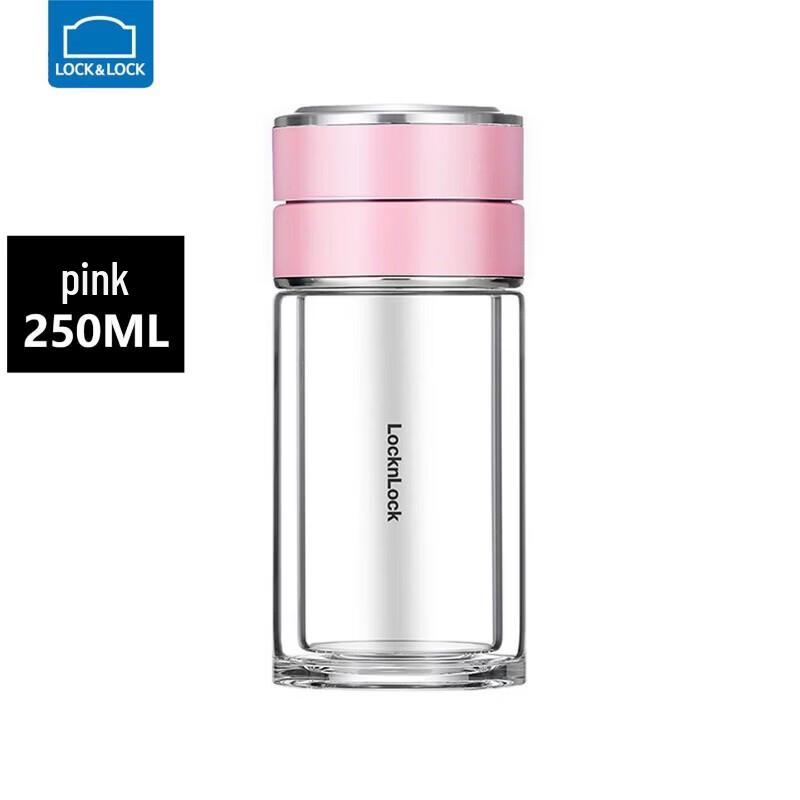 

Lock&Lock Double-Layer Tea Infuser Glass Mug