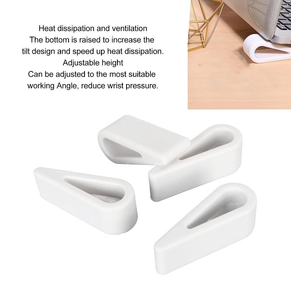 4pcs Cooling Radiator Laptop Holder Stable Bracket Notebook Stand Laptop Stand  Ergonomic Work